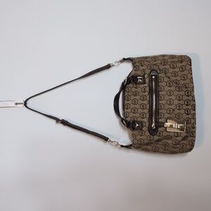 Michael Kors Calista Women`s MK Signature Satchel Bag Purse
